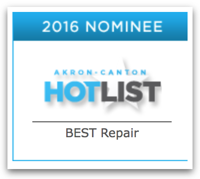 Akron - Canton Hotlist - Best Automotive Repair Nominee